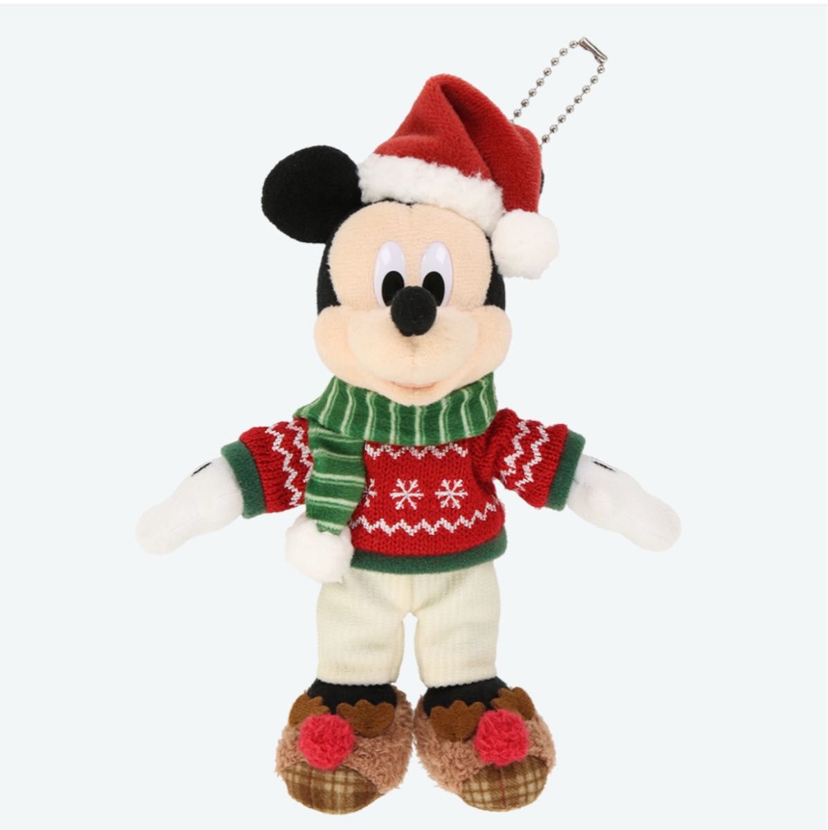 ディズニー クリスマス ミッキー ぬいぐるみバッジ ぬいば ディズニー クリスマス ミッキー ぬいぐるみバッジ ぬいば