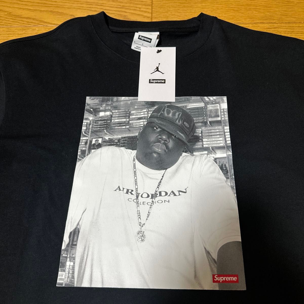 Supreme Jordan Biggie S/S Top Black Small シュプリーム Supreme Jordan Biggie S/S Top Black Small シュプリーム