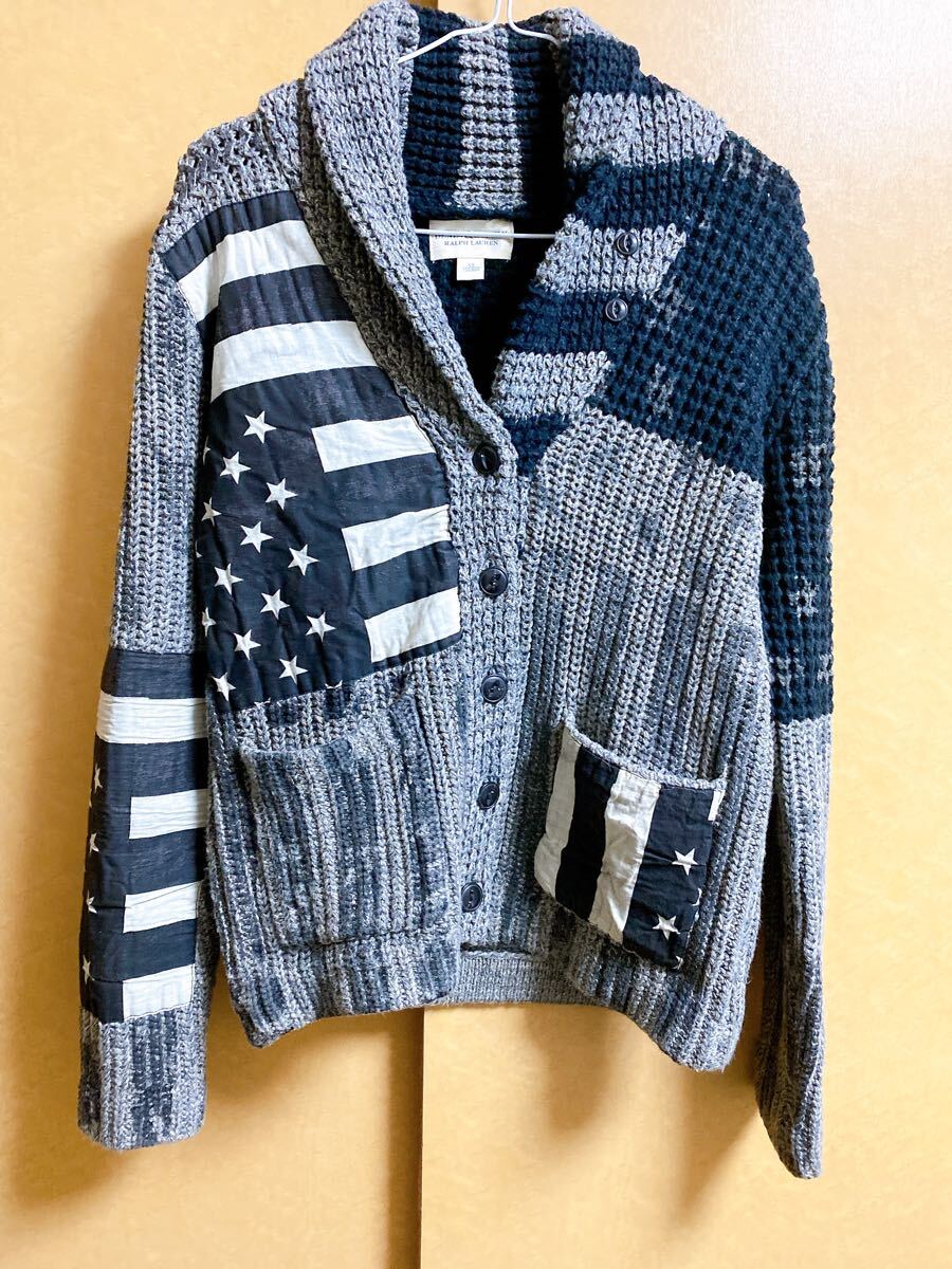 DENIM&SUPPlY デニムアンドサプライ 星条旗 ニット カーディガン DENIM&SUPPLY デニム&サプライ RALPH LAUREN ラルフローレン