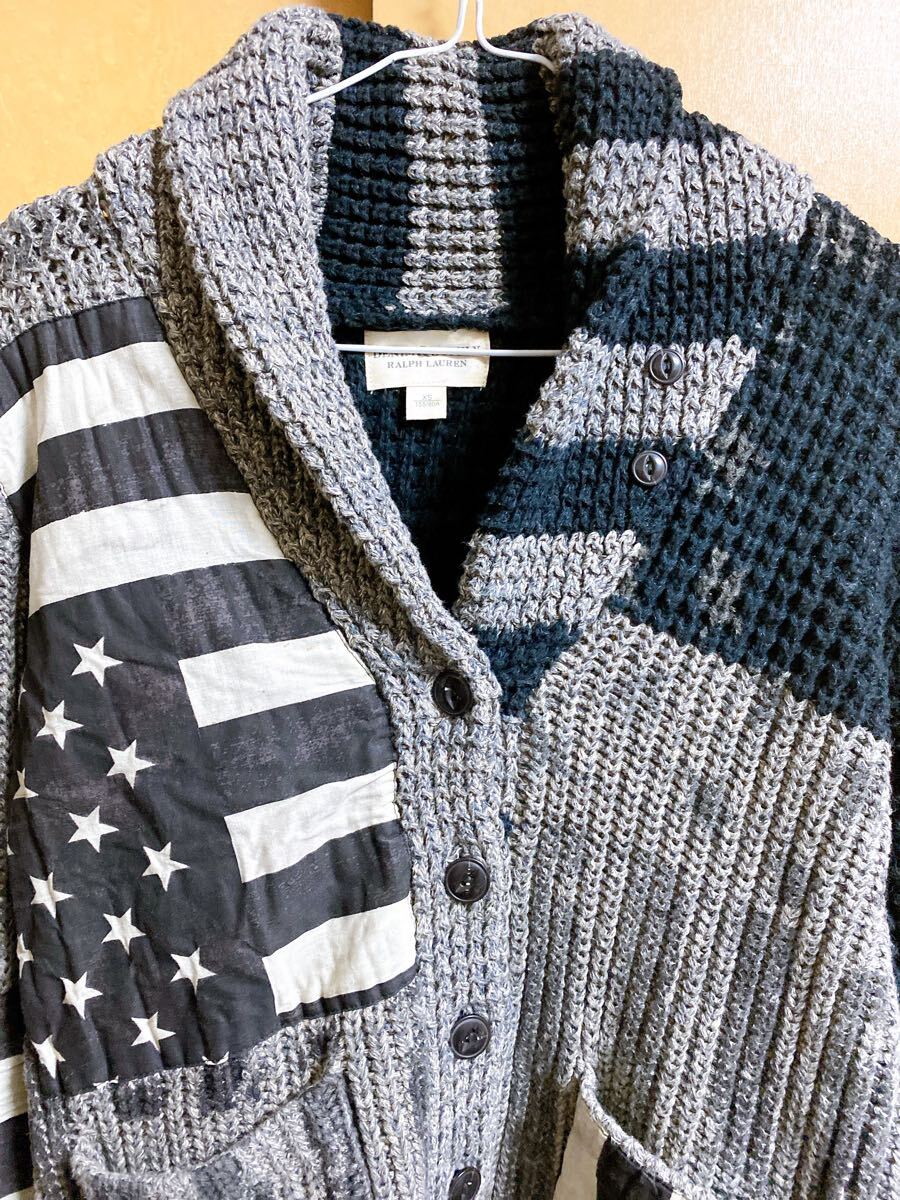 DENIM&SUPPlY デニムアンドサプライ 星条旗 ニット カーディガン DENIM&SUPPLY デニム&サプライ RALPH LAUREN ラルフローレン