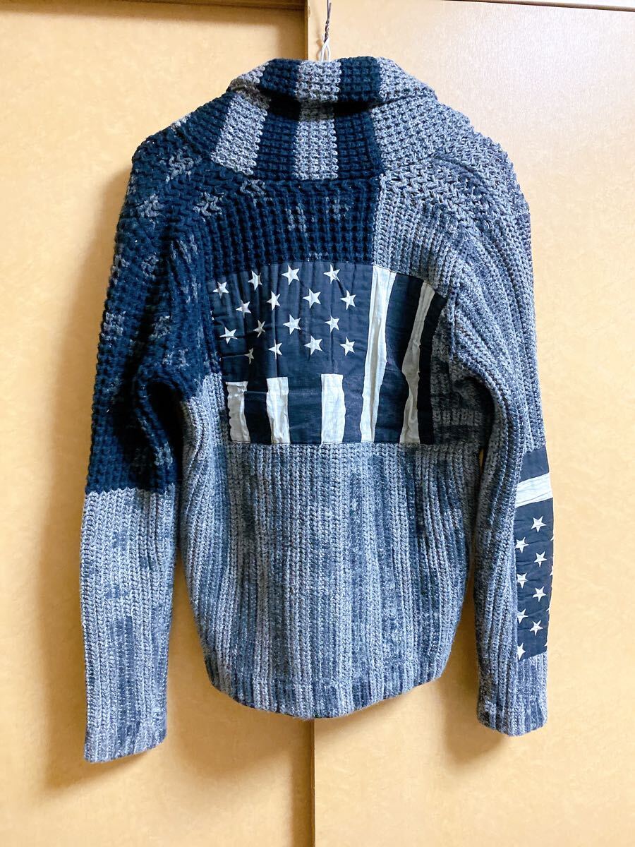 DENIM&SUPPlY デニムアンドサプライ 星条旗 ニット カーディガン DENIM&SUPPLY デニム&サプライ RALPH LAUREN ラルフローレン