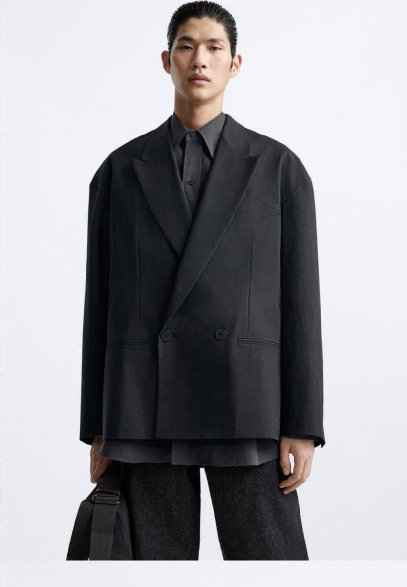 ZARA × STUDIO NICHOLSON ダブルブレスト ブレザー ジャケット ZARA × STUDIO NICHOLSON ダブルブレスト ブレザー ジャケット