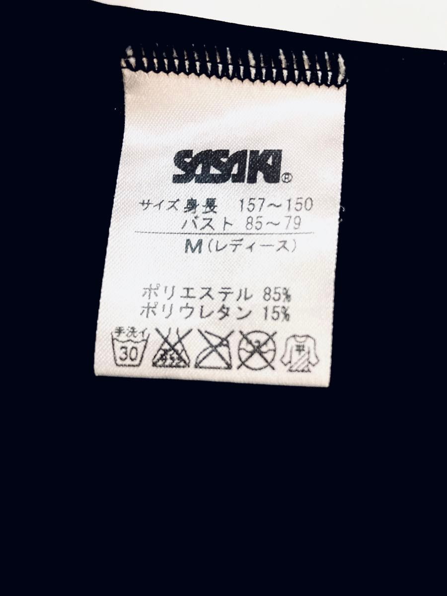 値下げ SASAKI ササキ 新体操 練習着 M 150 トップス ブラック 値下げ SASAKI ササキ 新体操 練習着 M 150 トップス ブラック