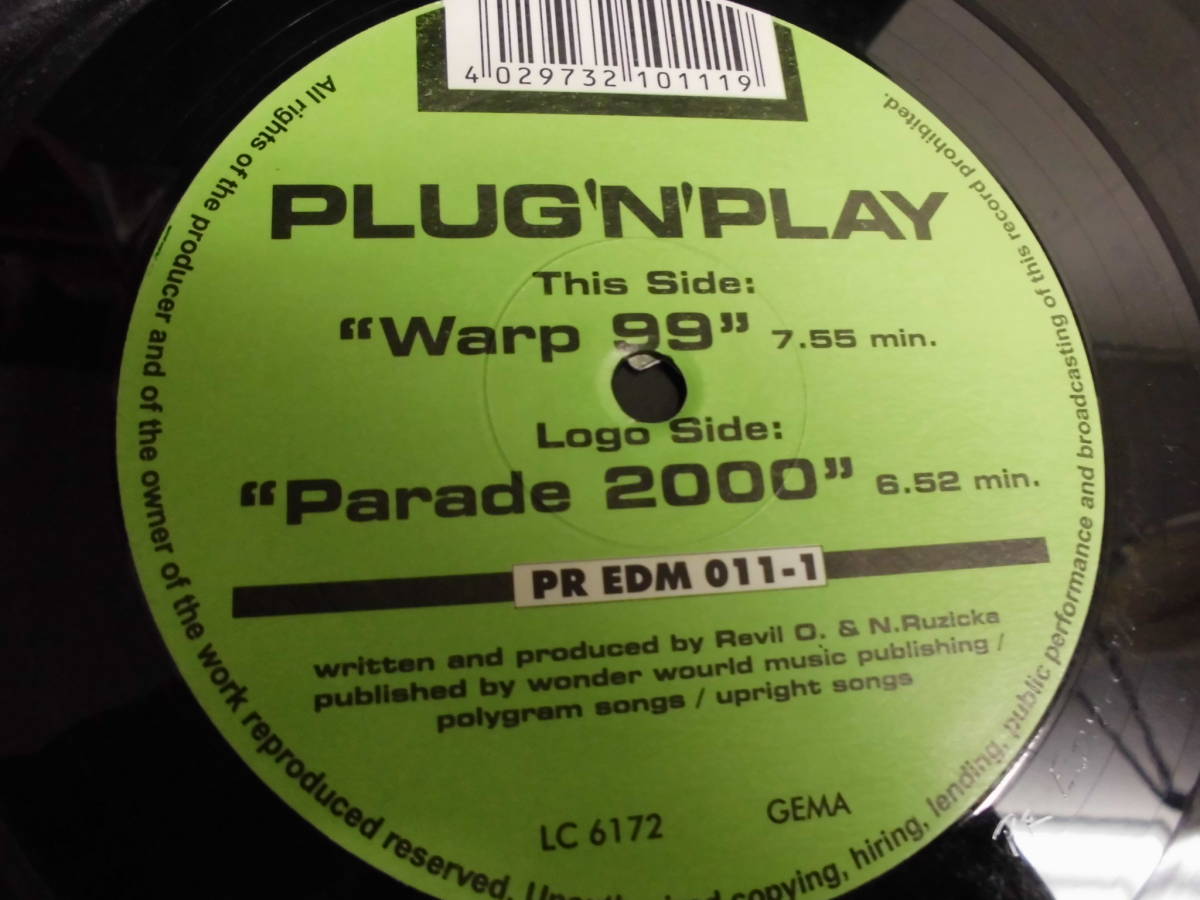 PLUG'N'PLAY/WARP 99/PARADE 2000/3479の画像1