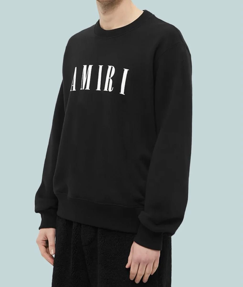 新品未使用 AMIRI アミリ コットンスウェット US-L トレーナー 新品未使用 AMIRI アミリ コットンスウェット US-L トレーナー