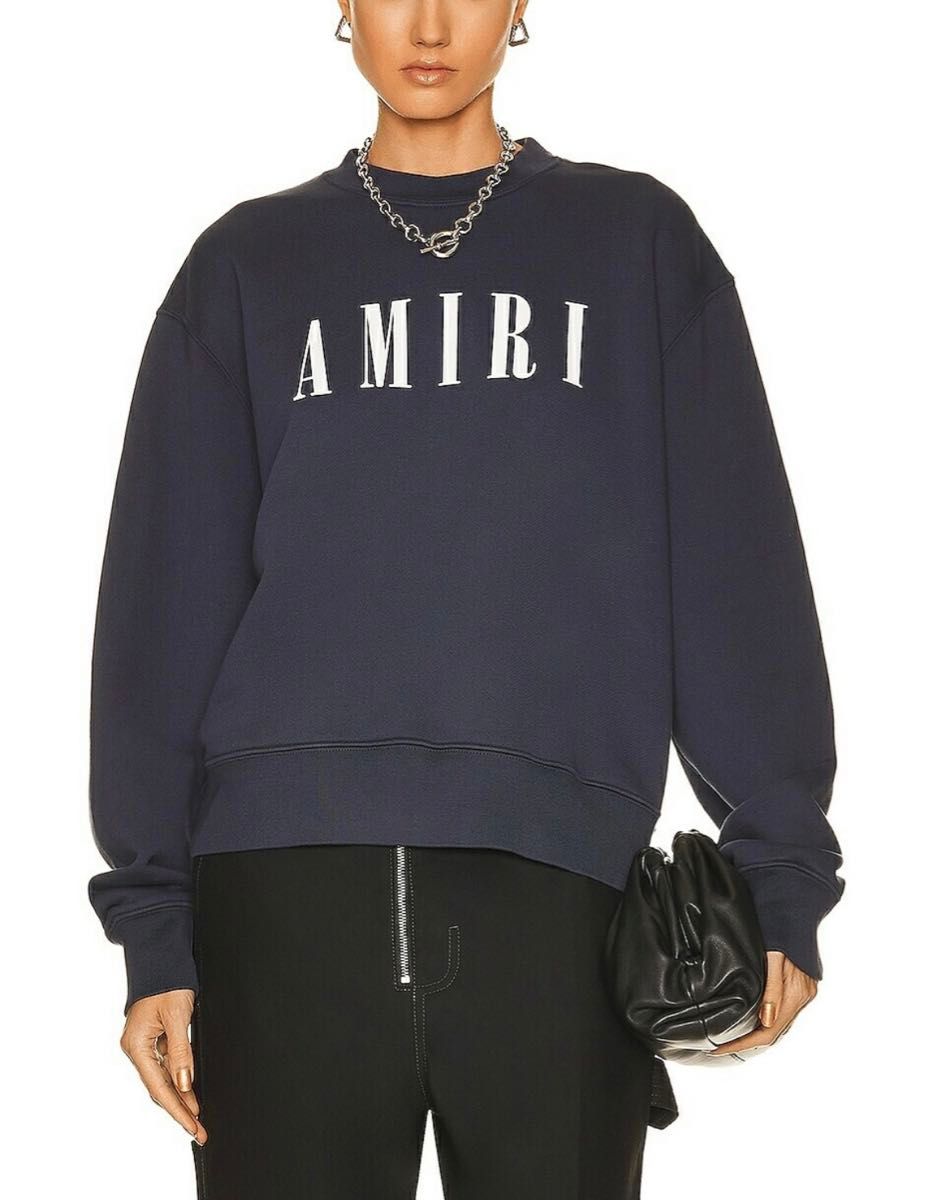 新品未使用 AMIRI アミリ コットンスウェット US-L トレーナー 新品未使用 AMIRI アミリ コットンスウェット US-L トレーナー
