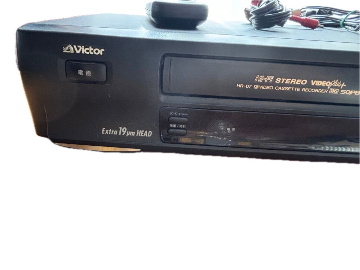 ジャンク品】ビデオデッキ VHS Victor ビクター HR-D7|Yahoo ジャンク品】ビデオデッキ VHS Victor ビクター HR-D7|Yahoo