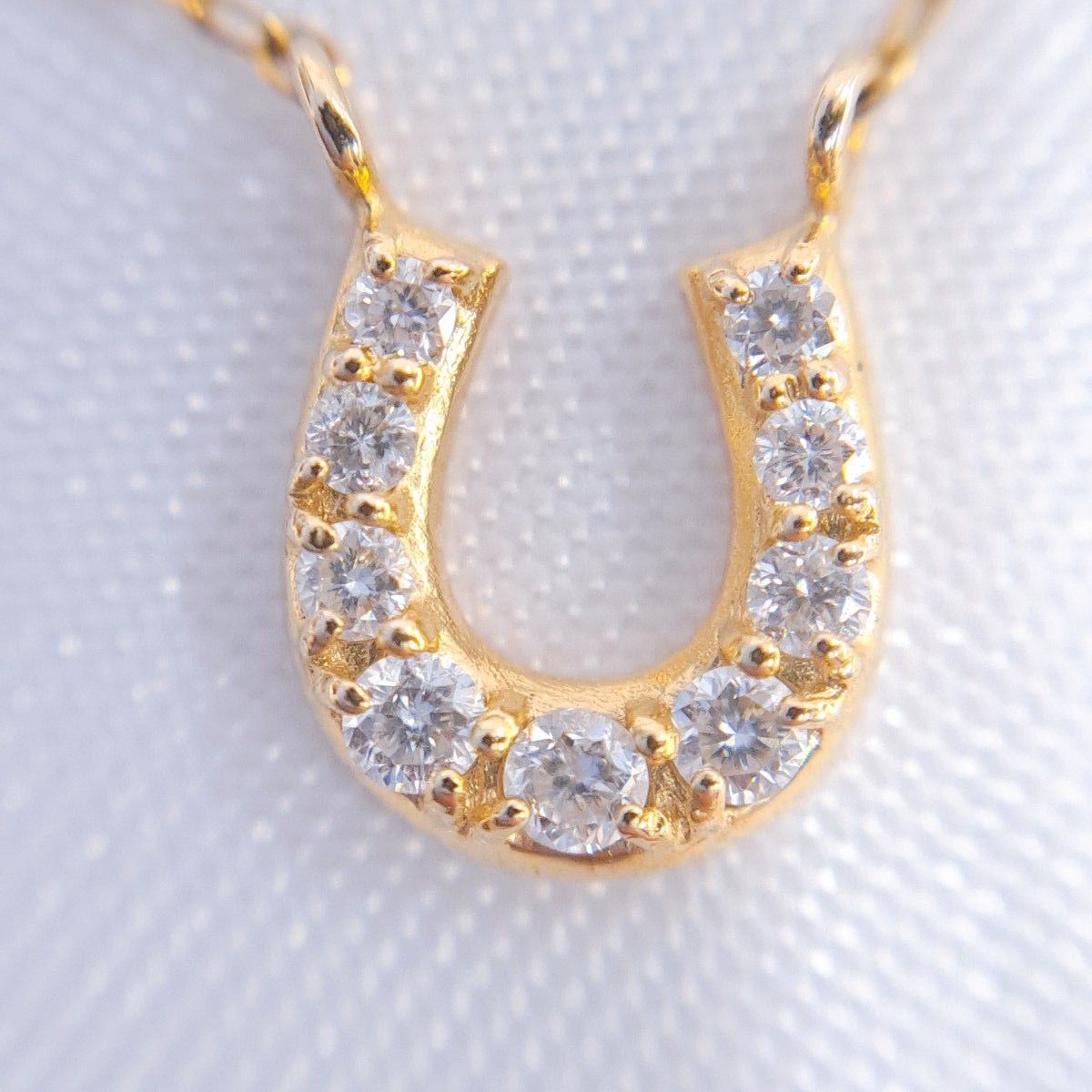 エテ ete ホースシュー K10 ネックレス ダイヤモンド 馬蹄 エテ ete ホースシュー K10 ネックレス ダイヤモンド 馬蹄
