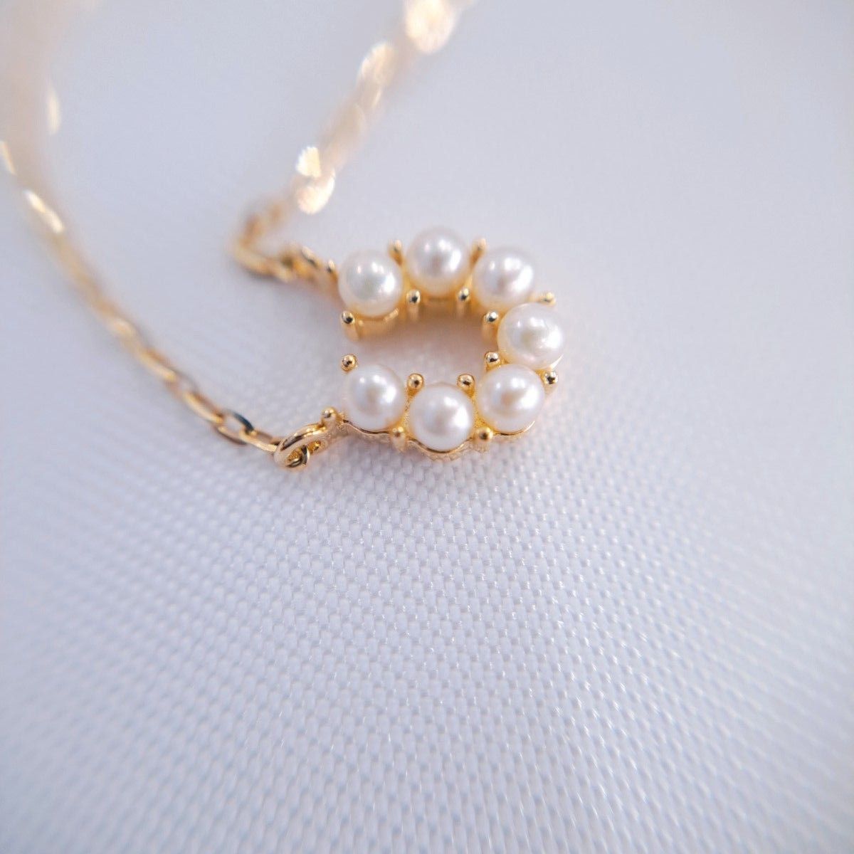 ete エテ ネックレス レイヤー パール ホースシュー K10 箱付き ete エテ ネックレス レイヤー パール ホースシュー K10 箱付き
