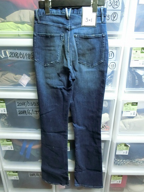 3x1 N.Y.C. Denim pants jeans 26 indigo #32-04-54-04003-TNs Lee bai one TOMORROWLAND Tomorrowland 