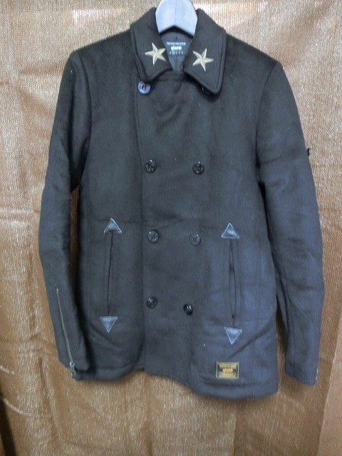 glamb Leonardo P-coat レオナルドピーコート 1 ブラック #GB16WT/JKT03 グラム_画像1