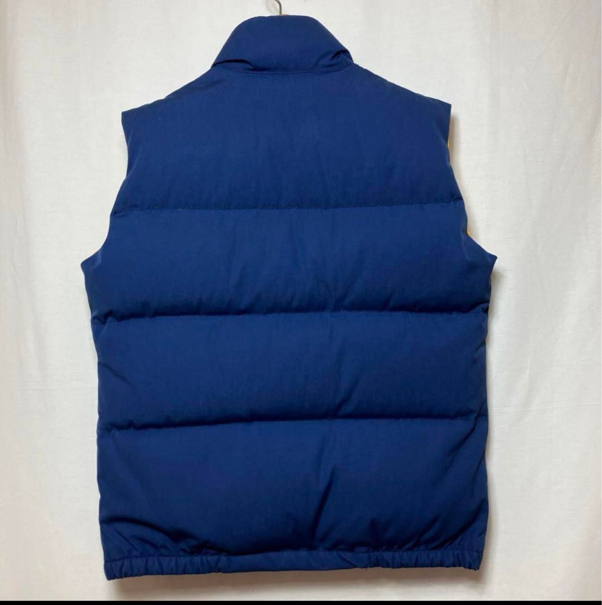 90s復刻 茶タグ NORTH FACE ダウンベスト 状態良好 紺 USA製 90s復刻 茶タグ NORTH FACE ダウンベスト 状態良好 紺 USA製