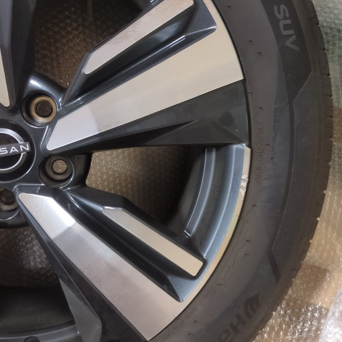 日産 エクストレイルT33 19インチ純正タイヤホイール 1本|Yahoo 日産 エクストレイルT33 19インチ純正タイヤホイール 1本|Yahoo