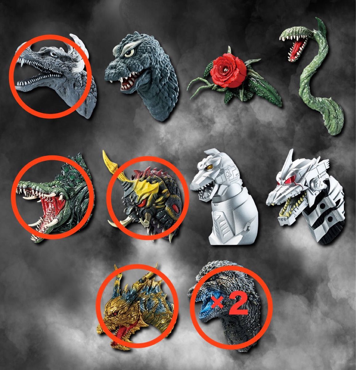 一番くじ ゴジラ 70th Anniversary E賞 モンスターヘッド 一番くじ ゴジラ 70th Anniversary E賞 モンスターヘッド