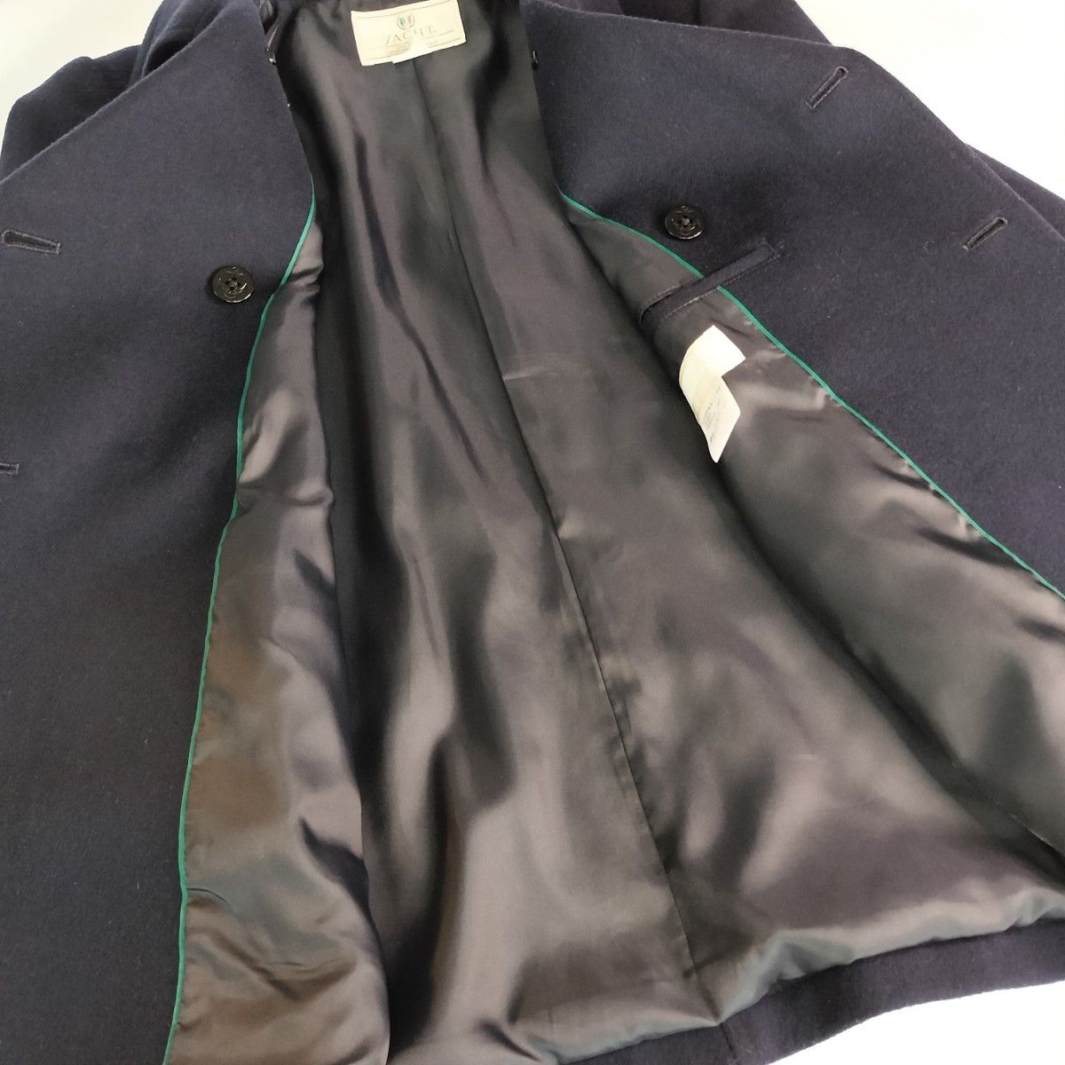 美品良品】江戸川学園取手小学校 ピーコート Pコート ウール 美品良品】江戸川学園取手小学校 ピーコート Pコート ウール