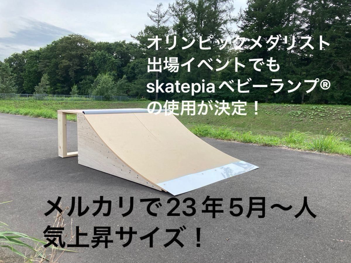 スケボー ミニランプ 組み立てキット セクション ver2 ベビー スケボー ミニランプ 組み立てキット セクション ver2 ベビー