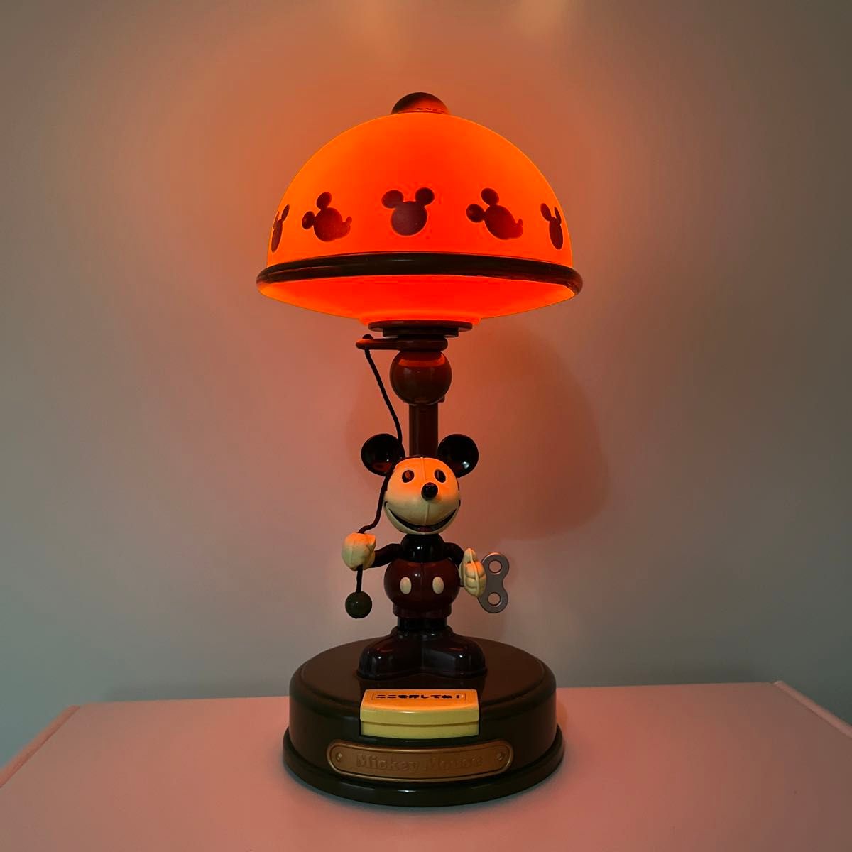 ディズニー】ミッキーマウス アクションランプ TOYBOX Disney ディズニー】ミッキーマウス アクションランプ TOYBOX Disney