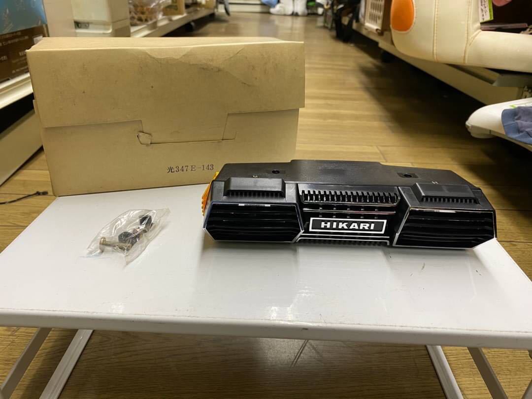 ◯20A6852 未使用　激レア　当時物　HIKARI ヒカリ　デコチャリ　フラッシャー　ブラックテールランプ ◯