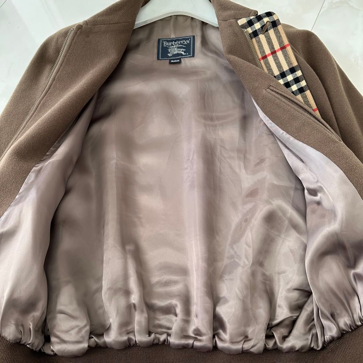 Burberry バーバリー ジャケット ウール カーキ ヴィンテージ Burberry バーバリー ジャケット ウール カーキ ヴィンテージ