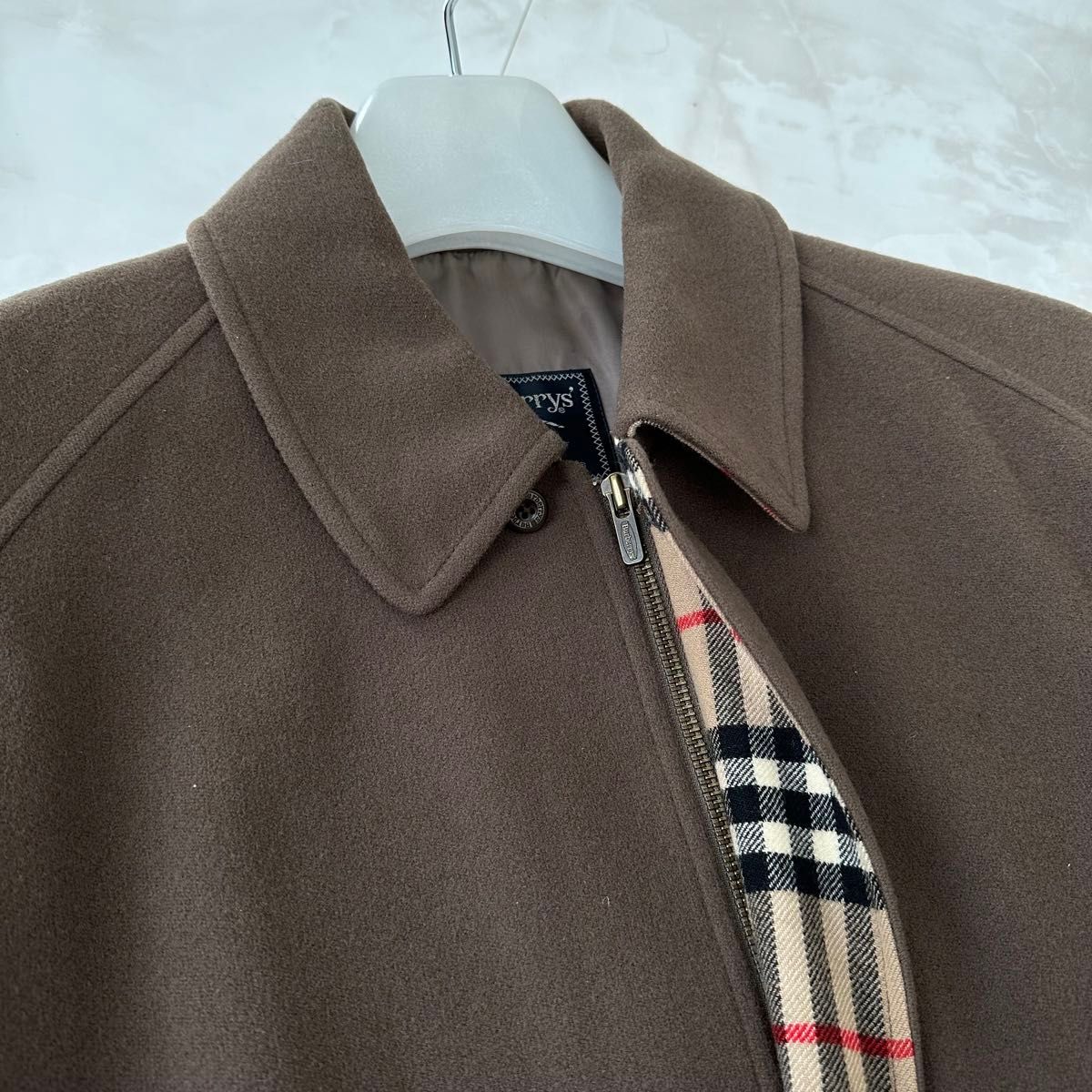 Burberry バーバリー ジャケット ウール カーキ ヴィンテージ Burberry バーバリー ジャケット ウール カーキ ヴィンテージ