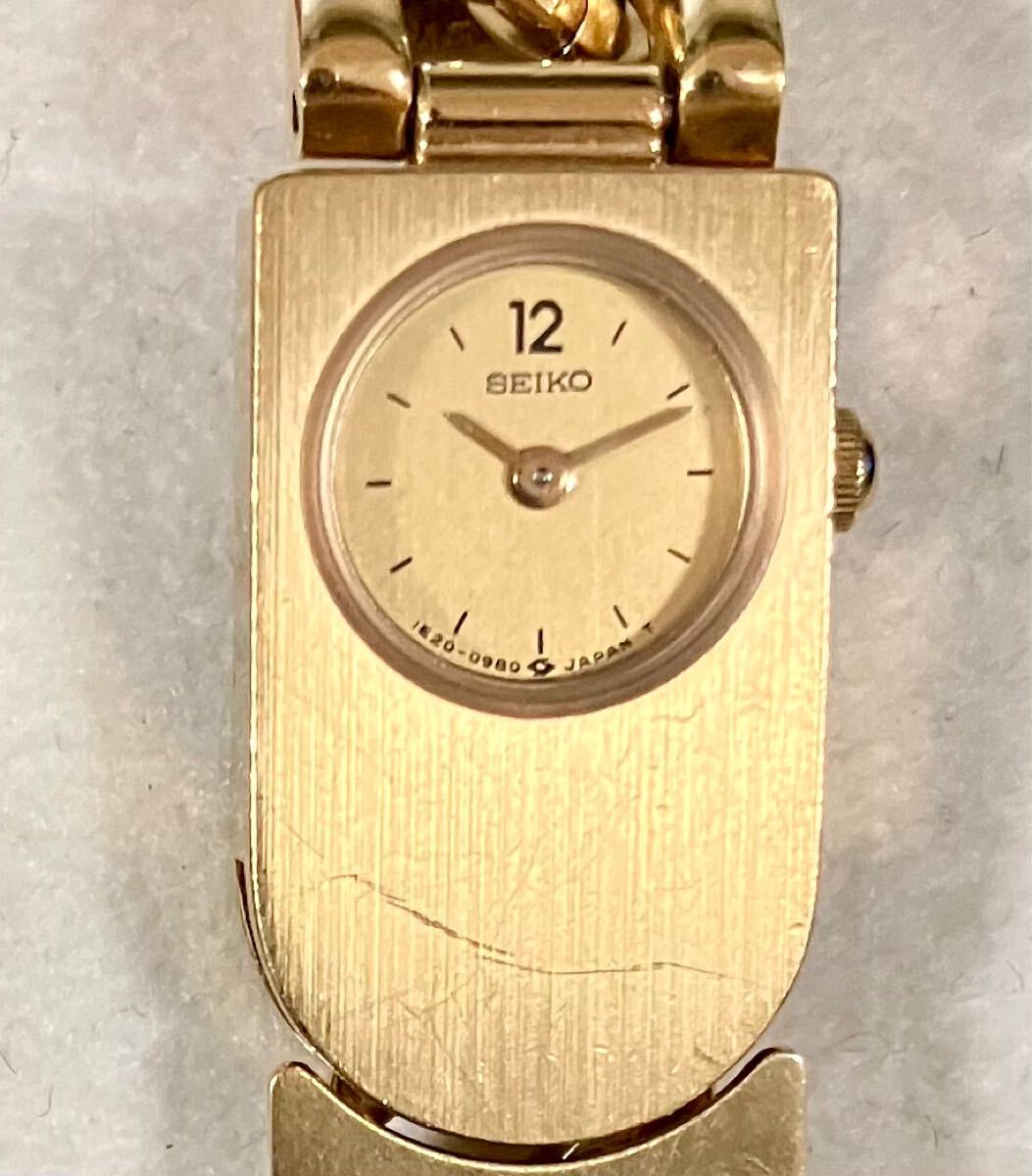 ☆希少☆SEIKO セイコー☆クオーツ☆1E20-0350☆喜平ブレス ☆希少☆SEIKO セイコー☆クオーツ☆1E20-0350☆喜平ブレス