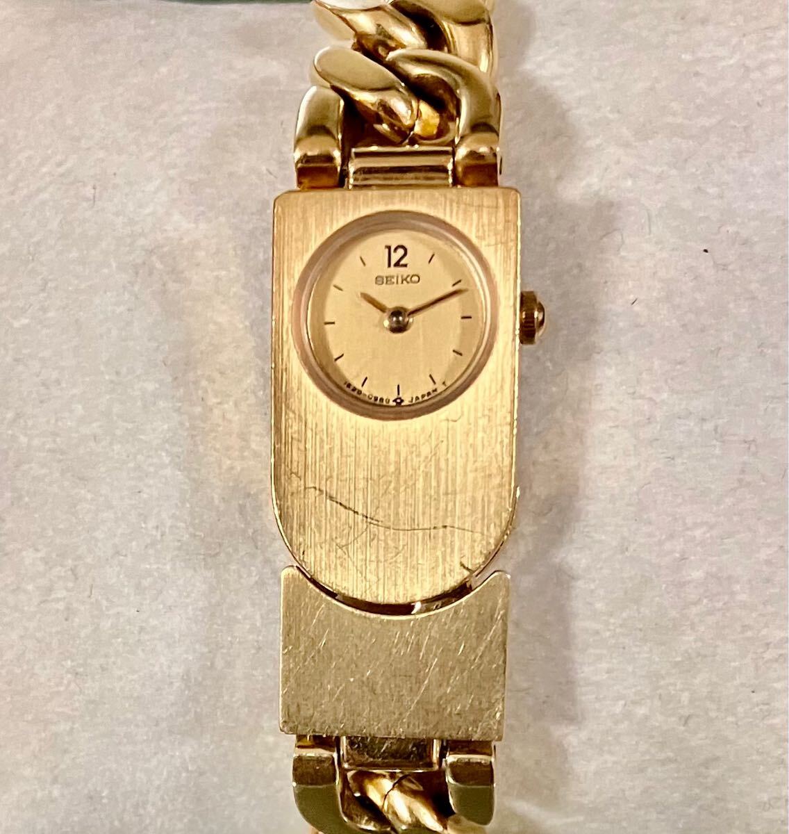 ☆希少☆SEIKO セイコー☆クオーツ☆1E20-0350☆喜平ブレス ☆希少☆SEIKO セイコー☆クオーツ☆1E20-0350☆喜平ブレス