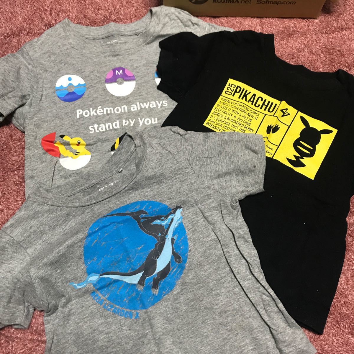 Paypayフリマ ユニクロ ポケモン Tシャツ 110 キッズ 半袖tシャツ Paypayフリマ ユニクロ ポケモン Tシャツ 110 キッズ 半袖tシャツ