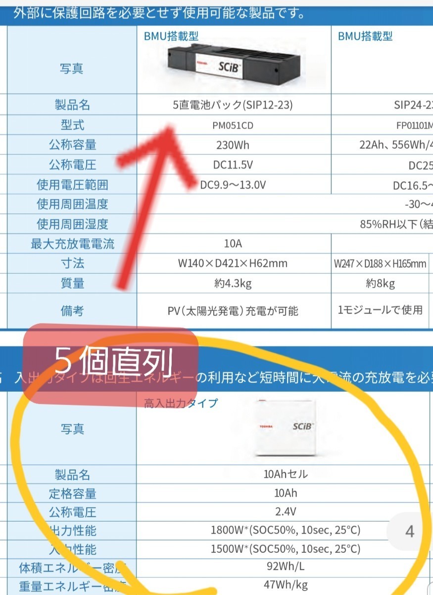 激安5直列一体型 SCiBバッテリー チタンバッテリー 世界一安全 激安5直列一体型 SCiBバッテリー チタンバッテリー 世界一安全