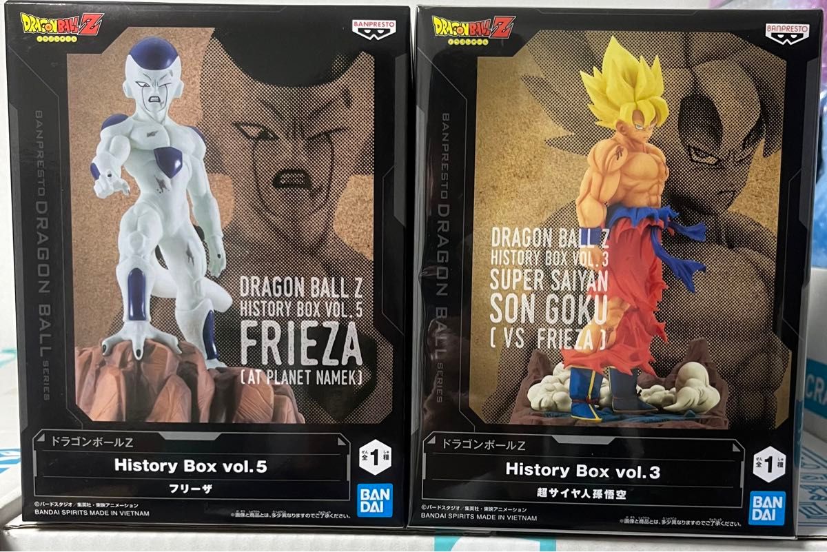 ドラゴンボールZ フィギュア History Box 超サイヤ人孫悟空 フリーザセット ドラゴンボールZ フィギュア History Box 超サイヤ人孫悟空 フリーザセット
