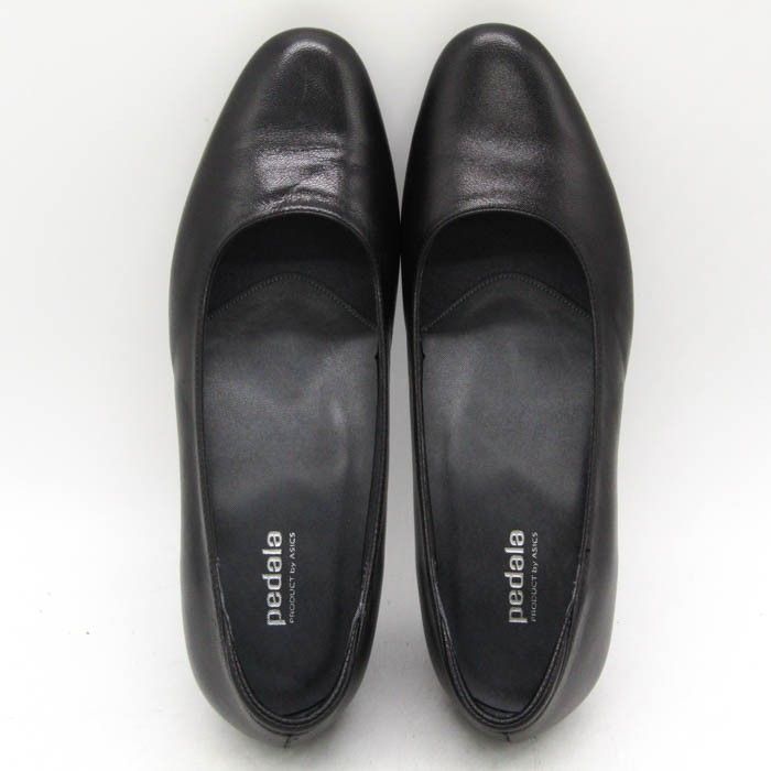 美品 ペダラ PEDARA パンプス アシックスシューズ 靴 黒 美品 ペダラ PEDARA パンプス アシックスシューズ 靴 黒