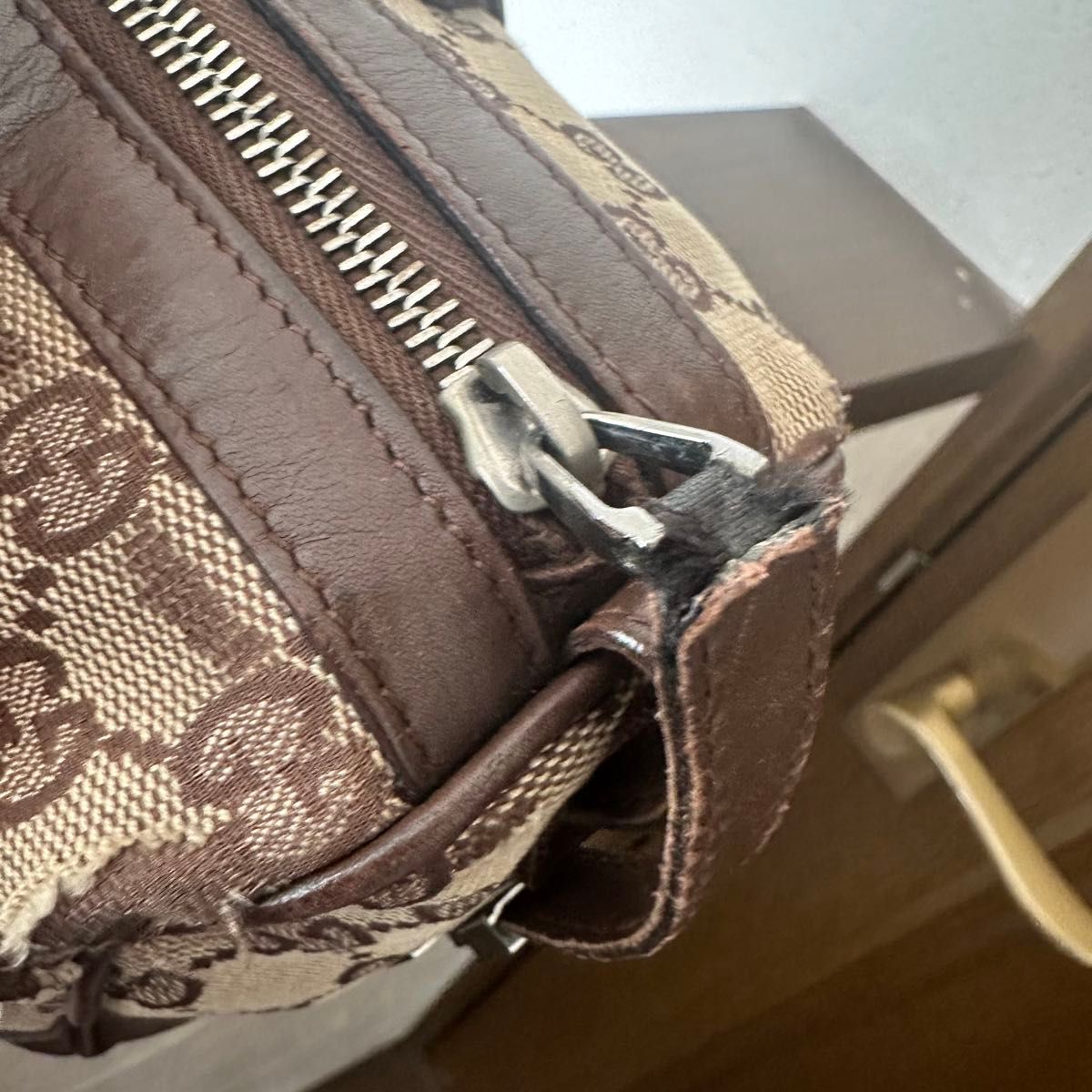GUCCI グッチ GGキャンバス レザー ボストンバッグ ショルダー GUCCI グッチ GGキャンバス レザー ボストンバッグ ショルダー