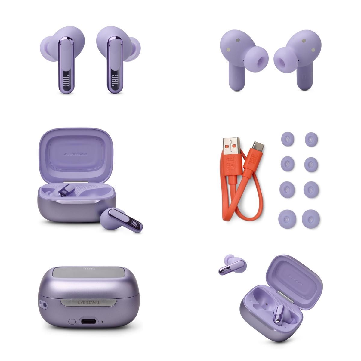新品未開封JBL LIVE BEAM 3 ワイヤレスイヤホン パープル|Yahoo 新品未開封JBL LIVE BEAM 3 ワイヤレスイヤホン パープル|Yahoo
