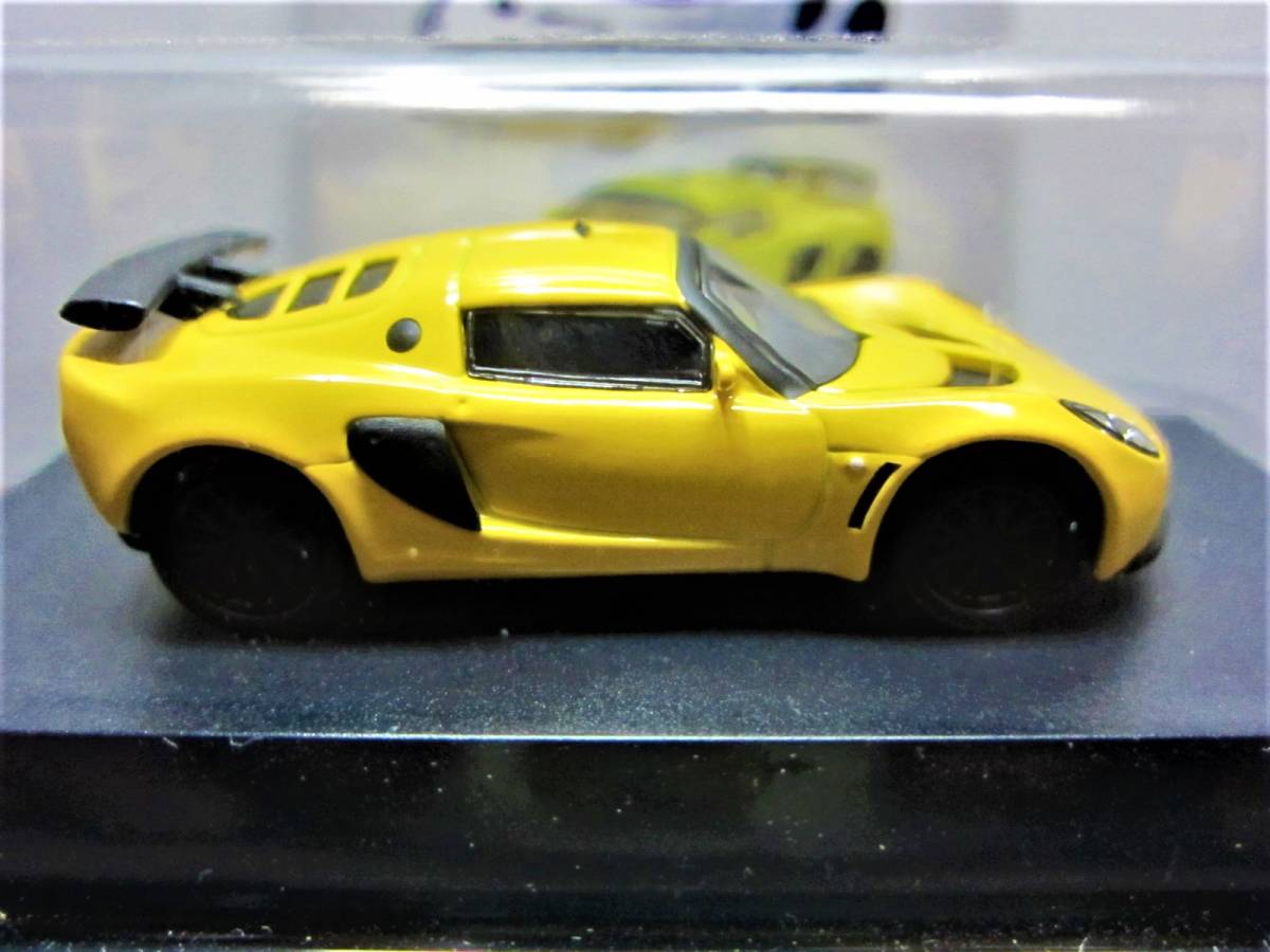 京商2015☆ロータス ミニカーコレクション★LOTUS エクシージ 黄★1/64KYOSHO★箱無_画像7