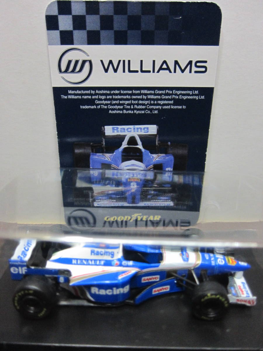 アオシマ◎F1GPウイリアムズミニカーコレクション◎Williams RENAULT FW18 #6 1996◎1/64◎AOSHIMA2011_画像7