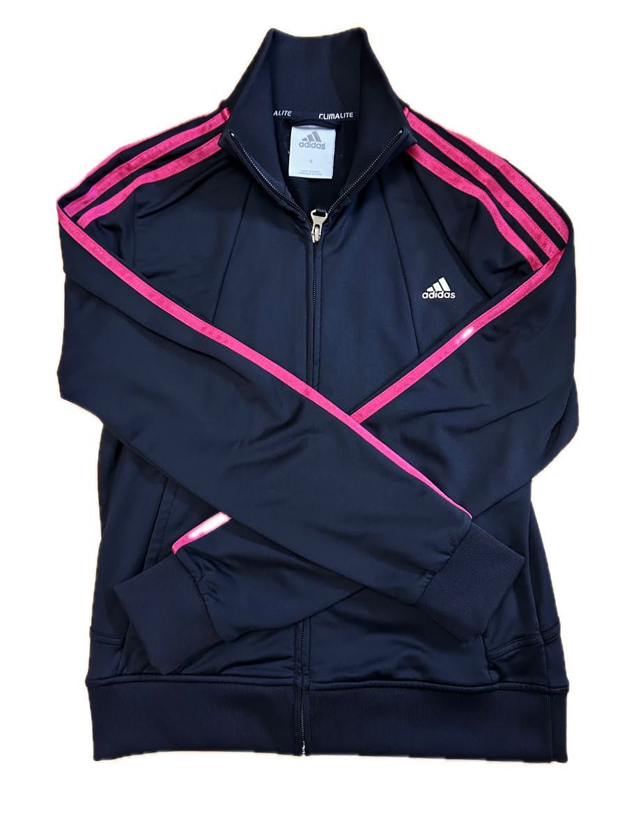 美品 adidas アディダス トラックジャケット ジャージ 3本線 美品 adidas アディダス トラックジャケット ジャージ 3本線