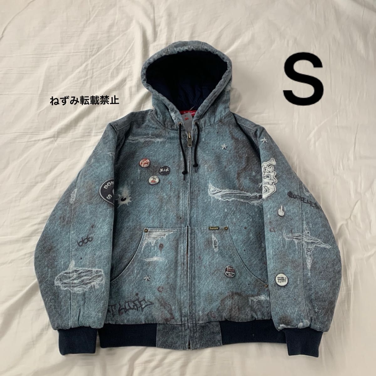 即完品】Supreme HJR Trompe Loeil Hooded Work Jacket|Yahoo 即完品】Supreme HJR Trompe Loeil Hooded Work Jacket|Yahoo