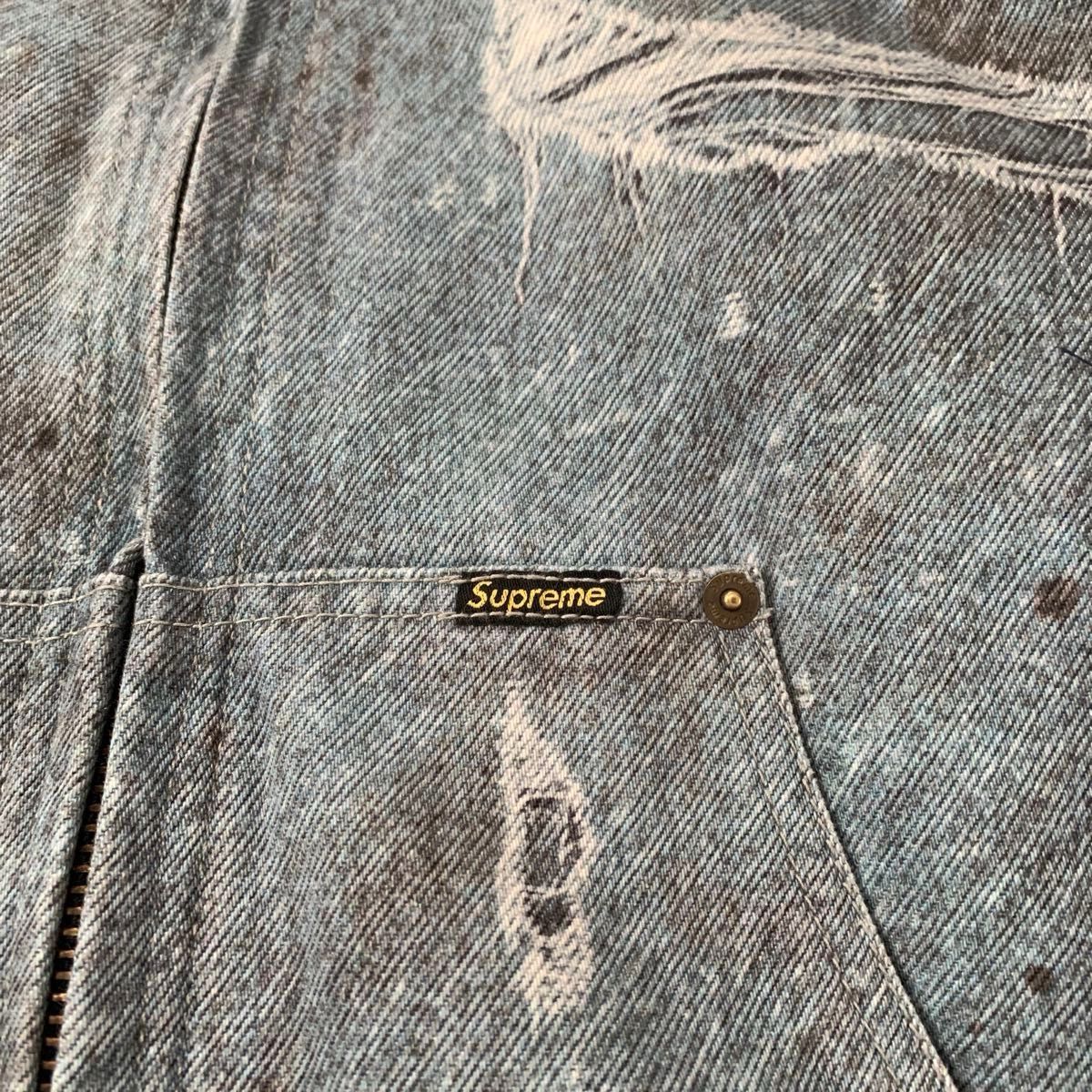 即完品】Supreme HJR Trompe Loeil Hooded Work Jacket|Yahoo 即完品】Supreme HJR Trompe Loeil Hooded Work Jacket|Yahoo