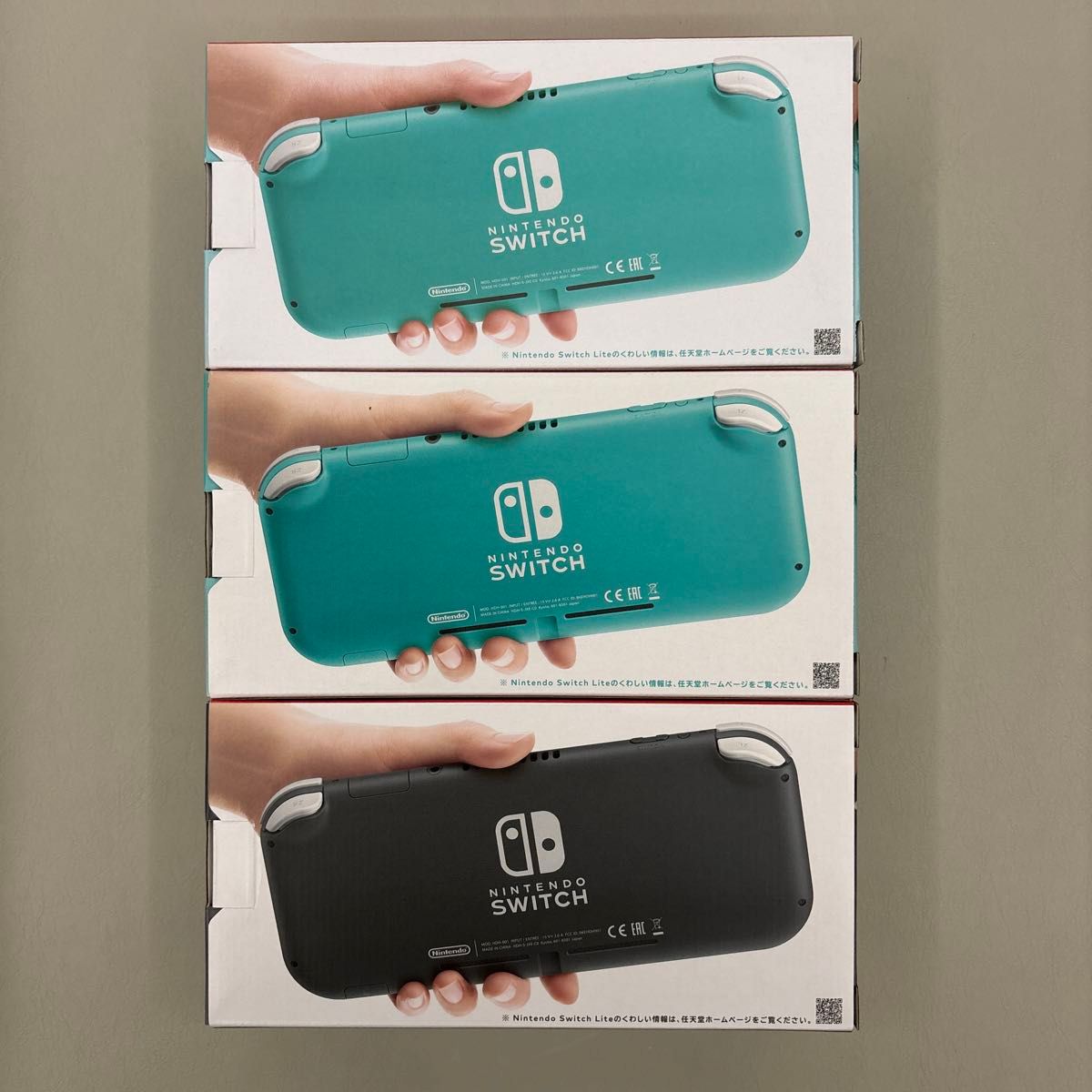 新品未使用】Nintendo Switch Lite 本体 3台セット 任天堂