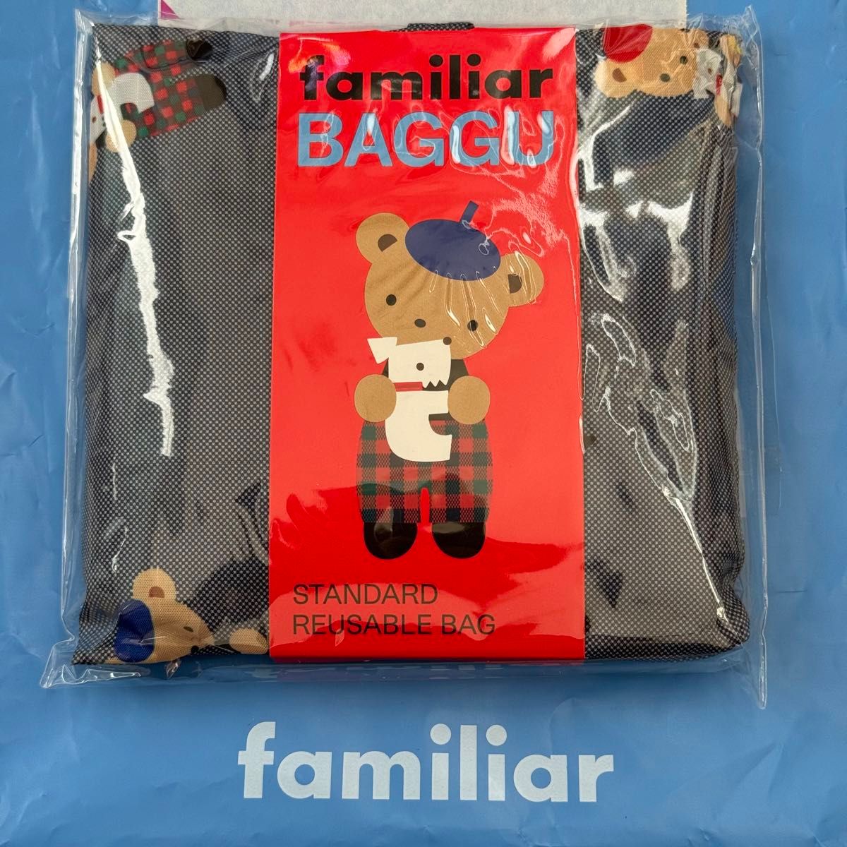 新品・未開封 ファミリア エコバッグM〈BAGGU × familiar〉 エコ 新品・未開封 ファミリア エコバッグM〈BAGGU × familiar〉 エコ