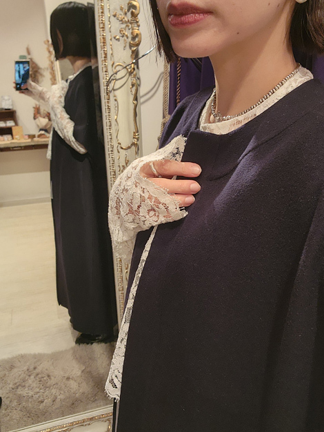 BLAMINK ブラミンク 24SS レースクルーネックブラウス36 オフ BLAMINK ブラミンク 24SS レースクルーネックブラウス36 オフ