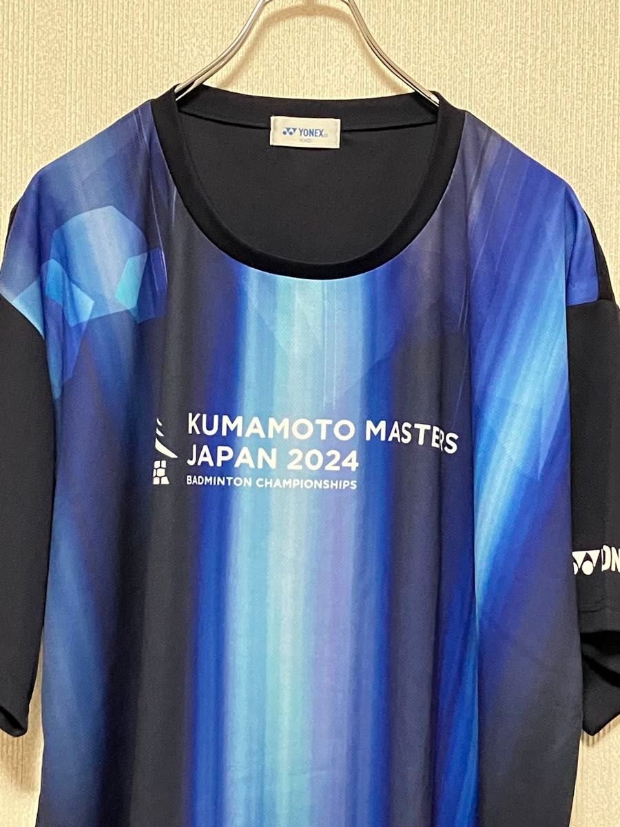 YONEX 熊本マスターズジャパン2024 Tシャツ XXO 限定品 YONEX 熊本マスターズジャパン2024 Tシャツ XXO 限定品