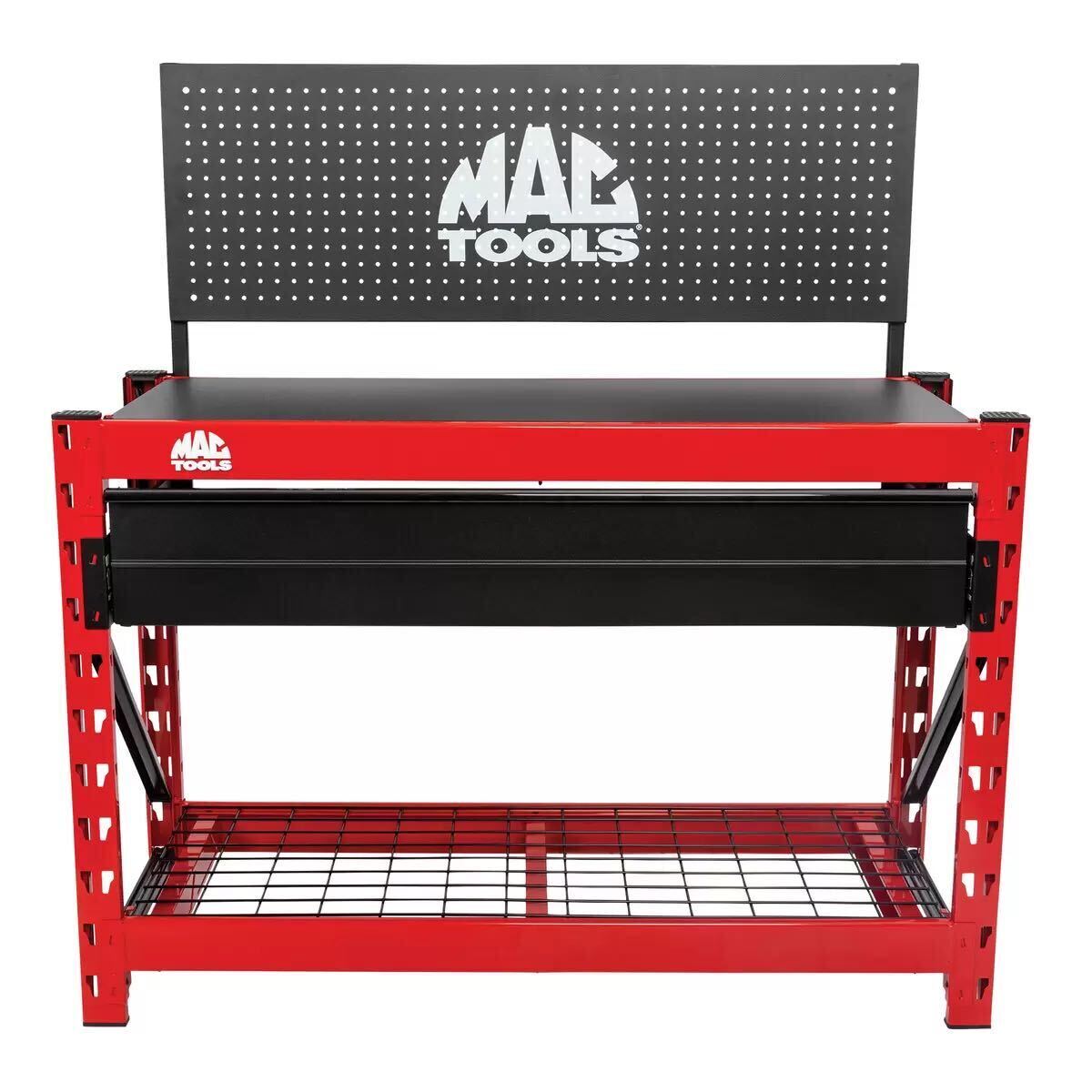 MAC TOOLS ワークベンチ　テーブル　ラック　ペグボード付　 工具箱　棚　作業(yè)臺 ツールワゴン マックツールズ　スナップオン　snap-on ①