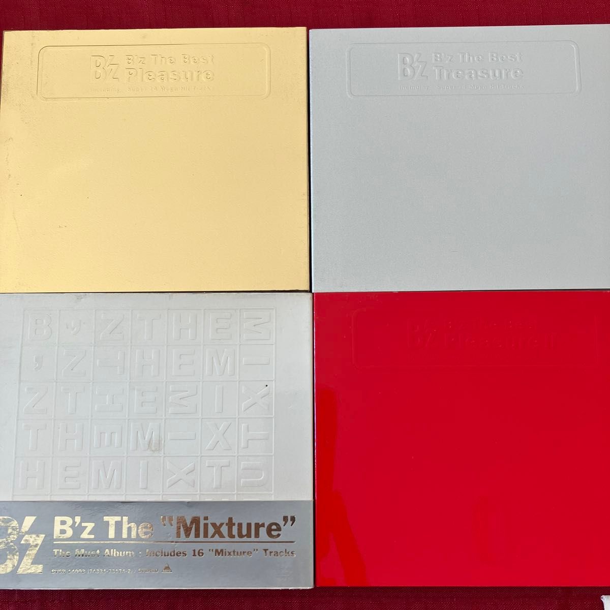 B'z THE Best ベスト アルバム 4点セット まとめ売り Pleasure B'z THE Best ベスト アルバム 4点セット まとめ売り Pleasure