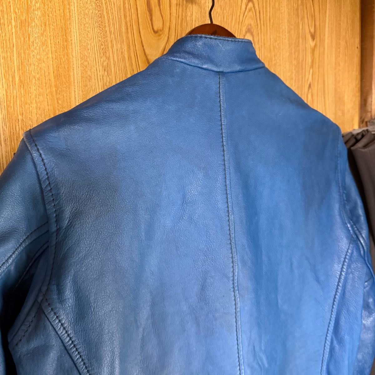 Schott ショット クラシックレーサー ライダース ブルー M Schott ショット クラシックレーサー ライダース ブルー M