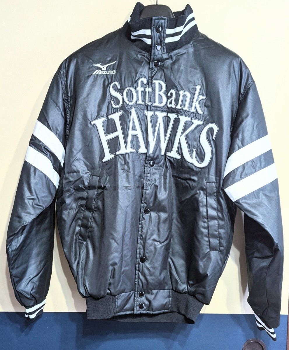 MIZUNO SOFT BANK HAWKS 裏キルティング スタジャン ミズノ 福岡 MIZUNO SOFT BANK HAWKS 裏キルティング スタジャン ミズノ 福岡