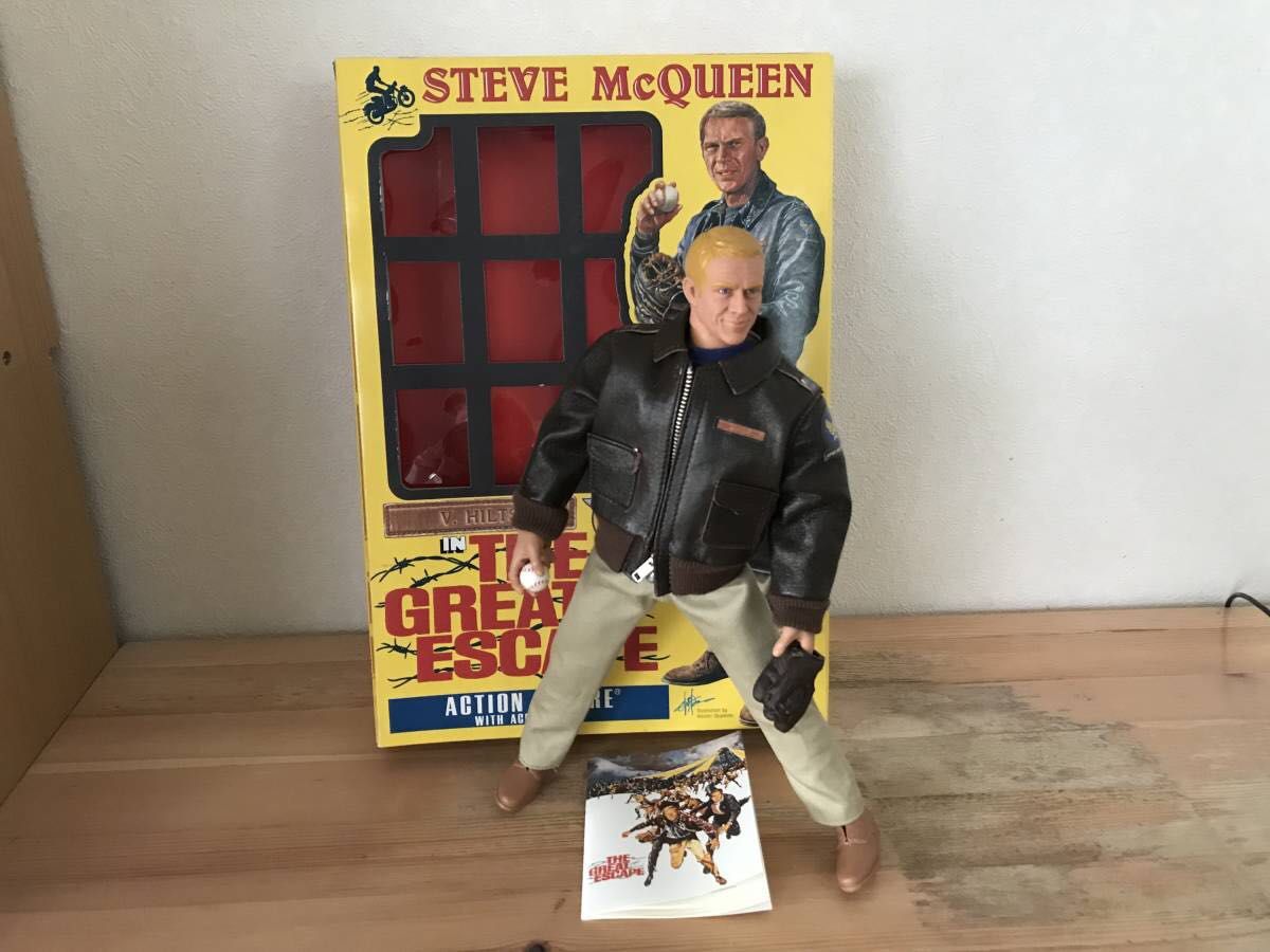 スティーブ・マックイーン 大脱走 ヒルツ大佐1/6フイギァ+A-2 スティーブ・マックイーン 大脱走 ヒルツ大佐1/6フイギァ+A-2