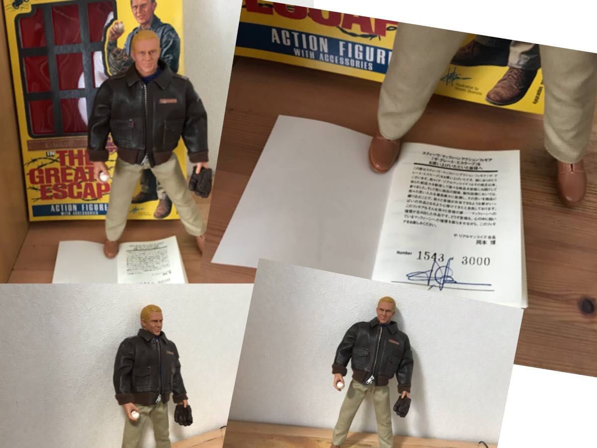 スティーブ・マックイーン 大脱走 ヒルツ大佐1/6フイギァ+A-2 スティーブ・マックイーン 大脱走 ヒルツ大佐1/6フイギァ+A-2