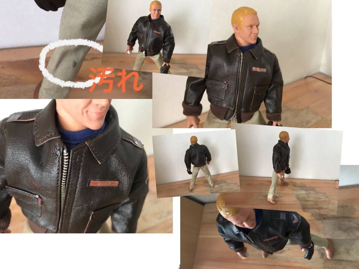 スティーブ・マックイーン 大脱走 ヒルツ大佐1/6フイギァ+A-2 スティーブ・マックイーン 大脱走 ヒルツ大佐1/6フイギァ+A-2