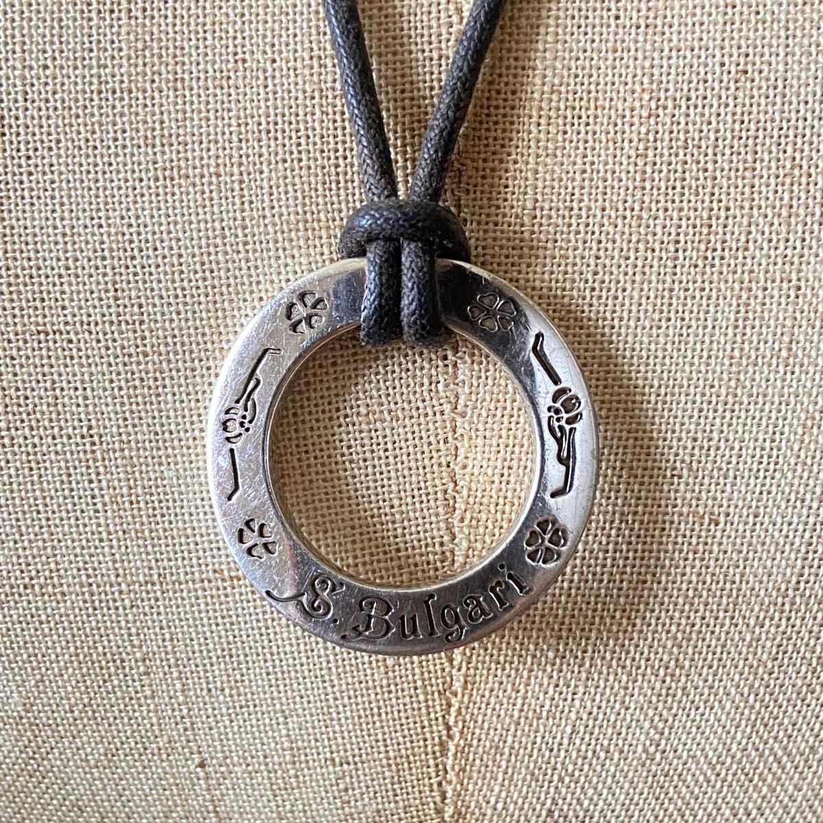 BVLGARI ブルガリ シルバーリング ネックレス 925刻印|Yahoo BVLGARI ブルガリ シルバーリング ネックレス 925刻印|Yahoo