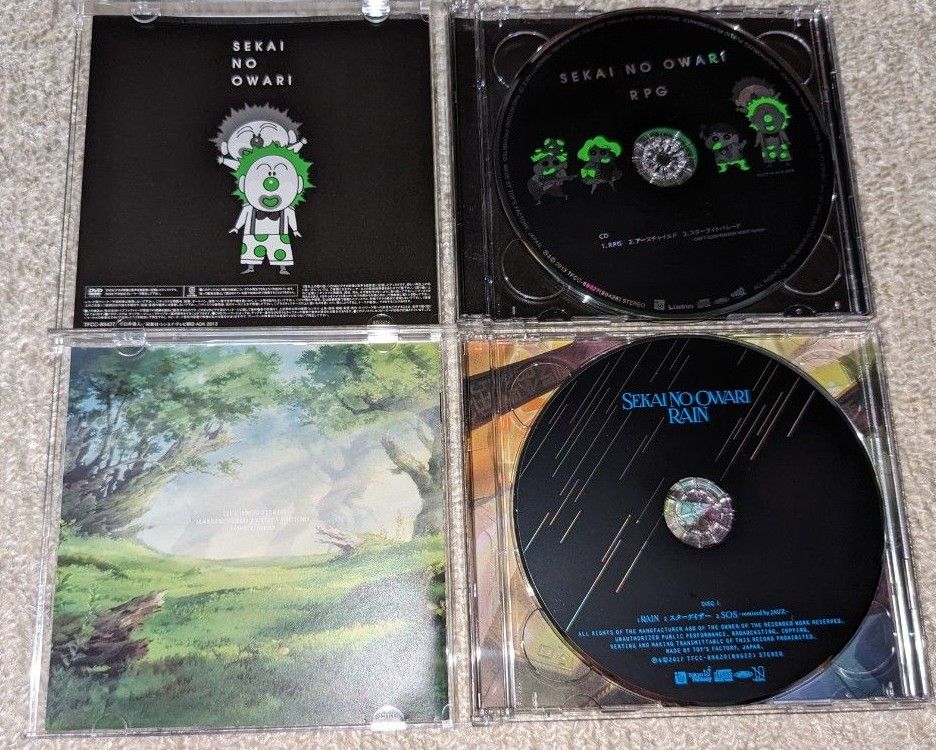 SEKAI NO OWARI CDセット RPG & RAIN|Yahoo!フリマ(旧PayPay SEKAI NO OWARI CDセット RPG & RAIN|Yahoo!フリマ(旧PayPay